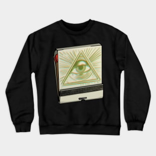 Not a secret meeting house Crewneck Sweatshirt